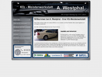 a-westphal.de Webseite Vorschau