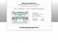 brakemeier-ingenieure.de Webseite Vorschau