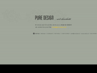 pure-design-as.de Webseite Vorschau