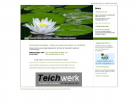 teichwerk.com Webseite Vorschau