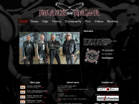 black-hawk-music.de Webseite Vorschau