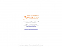 jonas-gmbh.de Webseite Vorschau