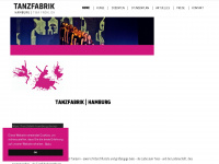 tanzfabrik-hamburg.de Webseite Vorschau