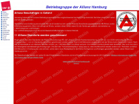 verdi-allianz.de Webseite Vorschau