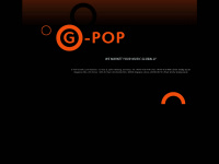 g-pop.de Webseite Vorschau