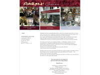 aarons-galerie.de Webseite Vorschau