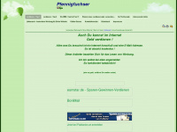 pfennigfuchser-info.de Webseite Vorschau