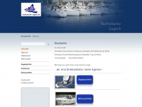 yachtcharter-logisch.de Webseite Vorschau