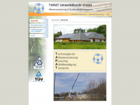 tarat.de Webseite Vorschau