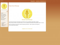 koerper-aura-massage.de Webseite Vorschau