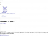 vcs.at Webseite Vorschau