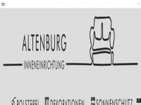 altenburg-inneneinrichtung.de Webseite Vorschau