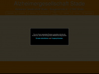 alzheimergesellschaft-stade.de Webseite Vorschau
