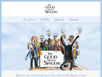 the-good-news-singers.de Webseite Vorschau