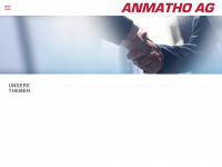 anmatho.de Webseite Vorschau