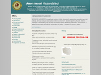 anonimowihazardzisci.org Webseite Vorschau
