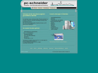 pc-schneider.de Webseite Vorschau