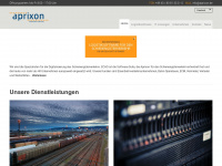 aprixon.de Webseite Vorschau
