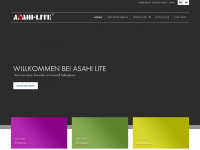 asahi-lite.de Webseite Vorschau