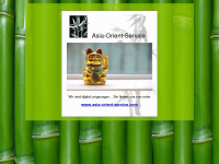 asia-orient-service.de Webseite Vorschau