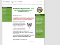wandsbeker-jagdverein.de Webseite Vorschau
