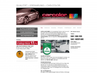 autohaus-carcolor.de Webseite Vorschau