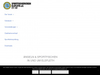 sportfischerverein-elsfleth.de Webseite Vorschau
