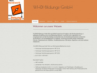 whdi-bildung.de Webseite Vorschau