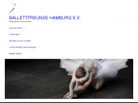 ballettfreundehamburg.de Webseite Vorschau