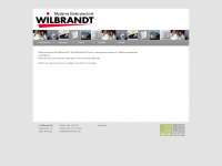 wilbrandt-elektro.de Webseite Vorschau
