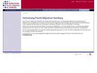 vernetzung-migration-hamburg.de Webseite Vorschau