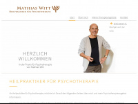 mathias-witt.de Webseite Vorschau