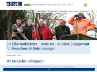 elbe-werkstaetten.de Webseite Vorschau