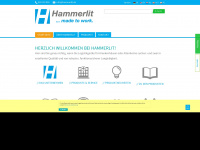 hammerlit.de Webseite Vorschau
