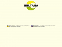 beltana.de Webseite Vorschau