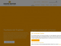 beyer-tischlerei.de Webseite Vorschau