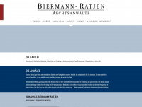 biermann-ratjen.de Webseite Vorschau