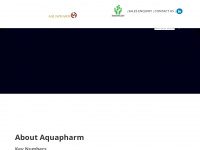 aquapharm-india.com Webseite Vorschau