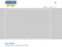billtrans.de Webseite Vorschau