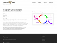prontonet.eu Webseite Vorschau