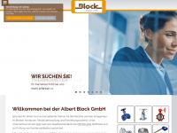 block-armaturen.de Webseite Vorschau