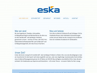 eska.eu Webseite Vorschau