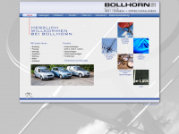 bollhorn.de Webseite Vorschau