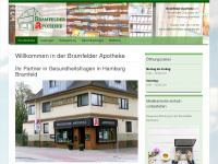 bramfelder-apotheke.de Webseite Vorschau