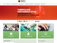 dgs.pt Webseite Vorschau