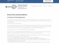 bruno-prien.de Webseite Vorschau