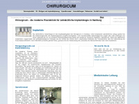 chirurgicum.de Webseite Vorschau