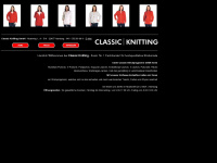 classic-knitting.de Webseite Vorschau