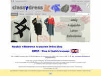 classydress.com Webseite Vorschau