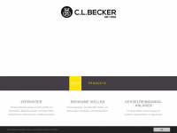 clbecker.de Webseite Vorschau